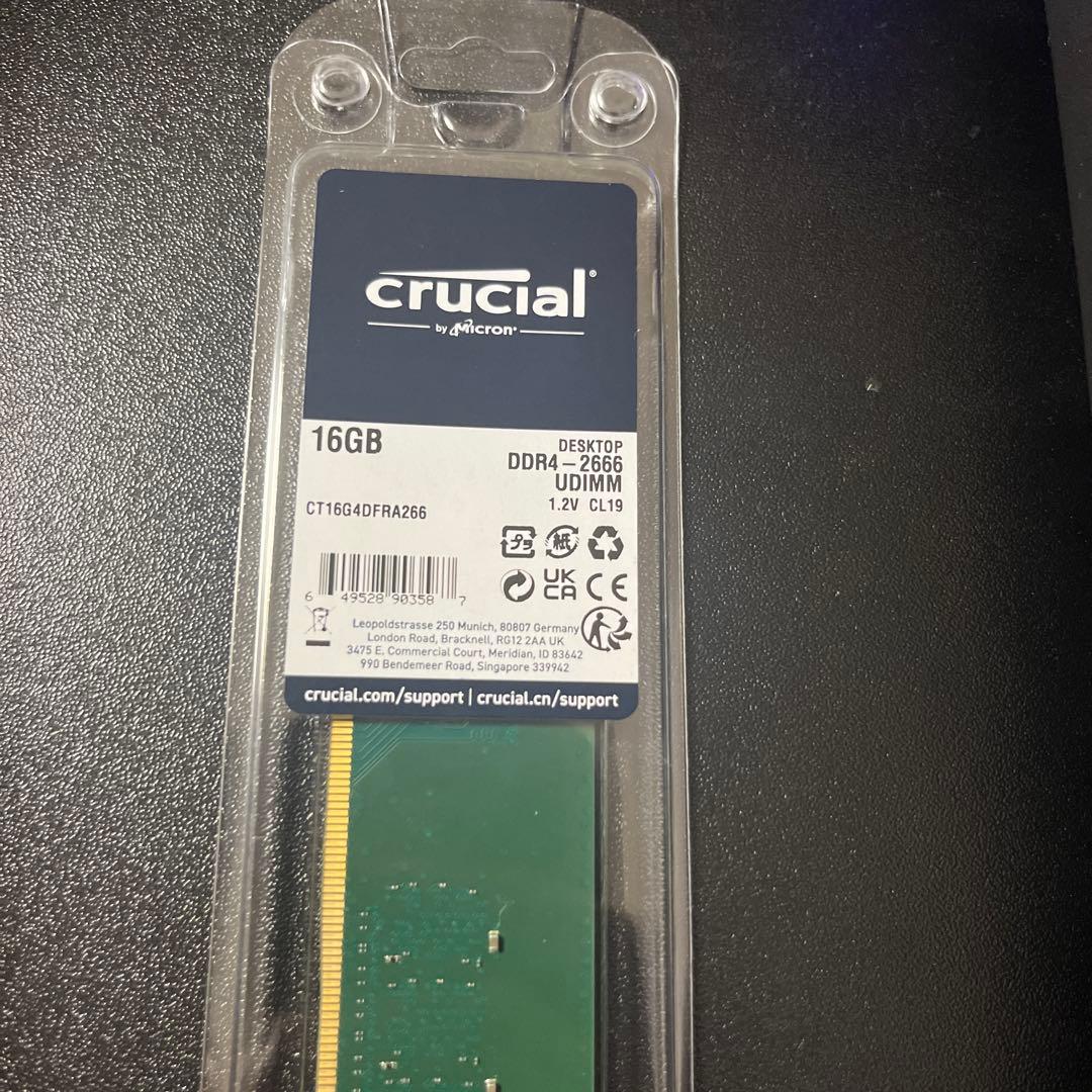 Crucial 16GB×2 32GB メモリ