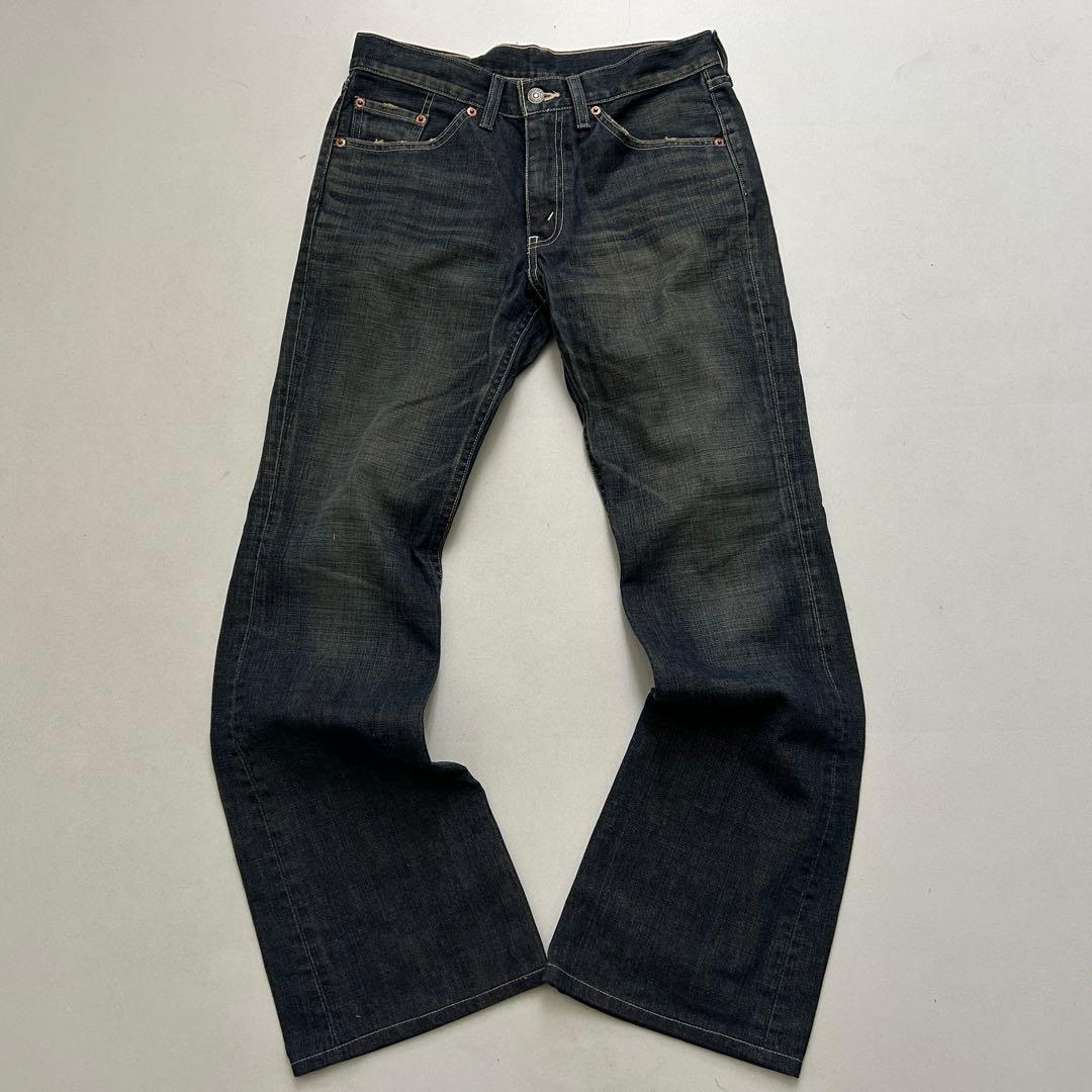 00s Levi’s 517 フレアデニムW30L33 ブーツカット y2k