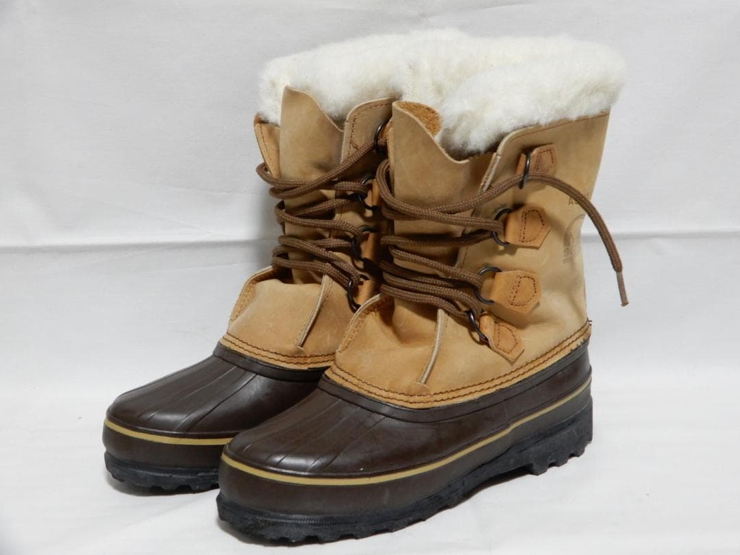70's　カナダ製　SOREL　アルパイン　スノーブーツ　24㎝　試用程度美品