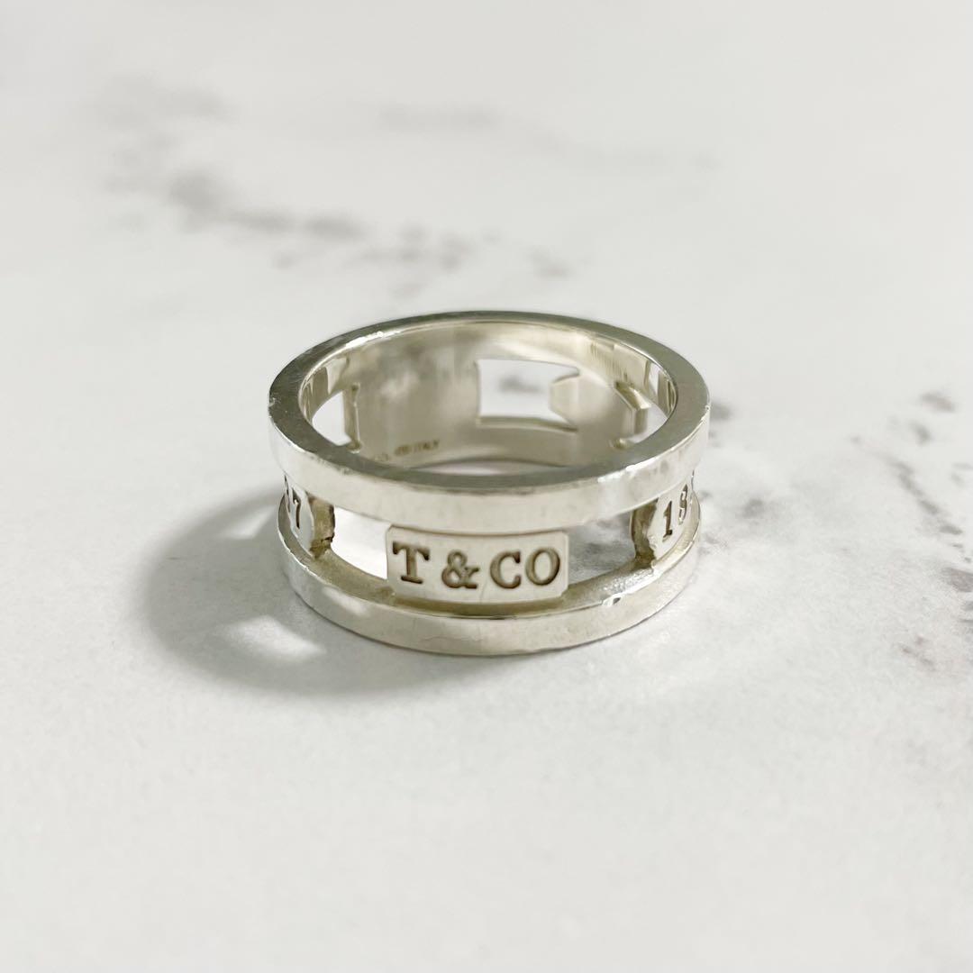Tiffany & Co ティファニー　1837 エレメント リング　シルバー