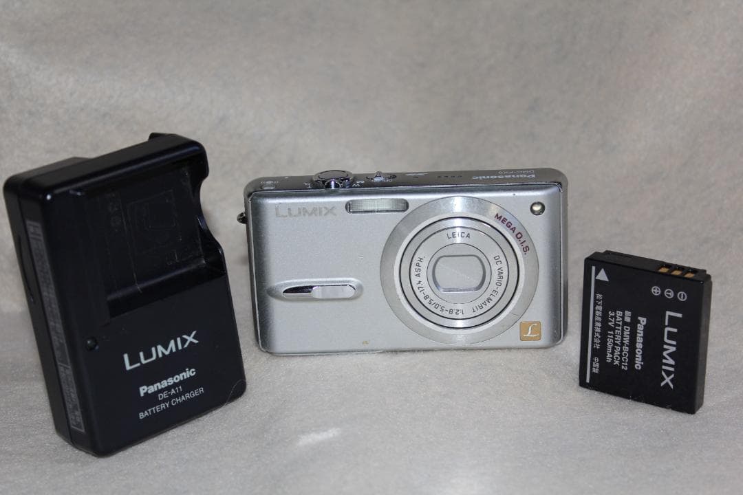 動作品！作例付！Panasonic LUMIX DMC-FX9　充電器付　訳あり