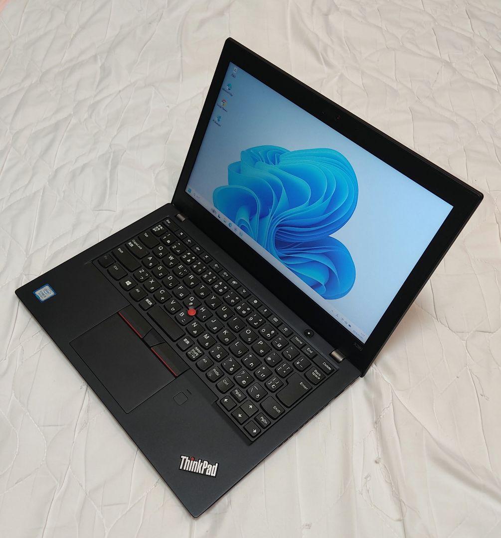 Lenovo ThinkPad X280ノートPC OS Windows25H2