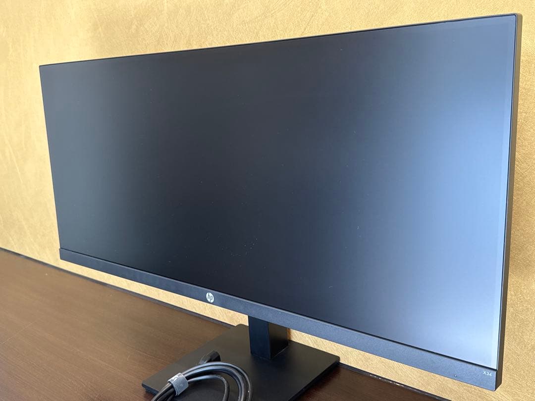 しのび） hp x34 WQHD ゲーミングディスプレイ
