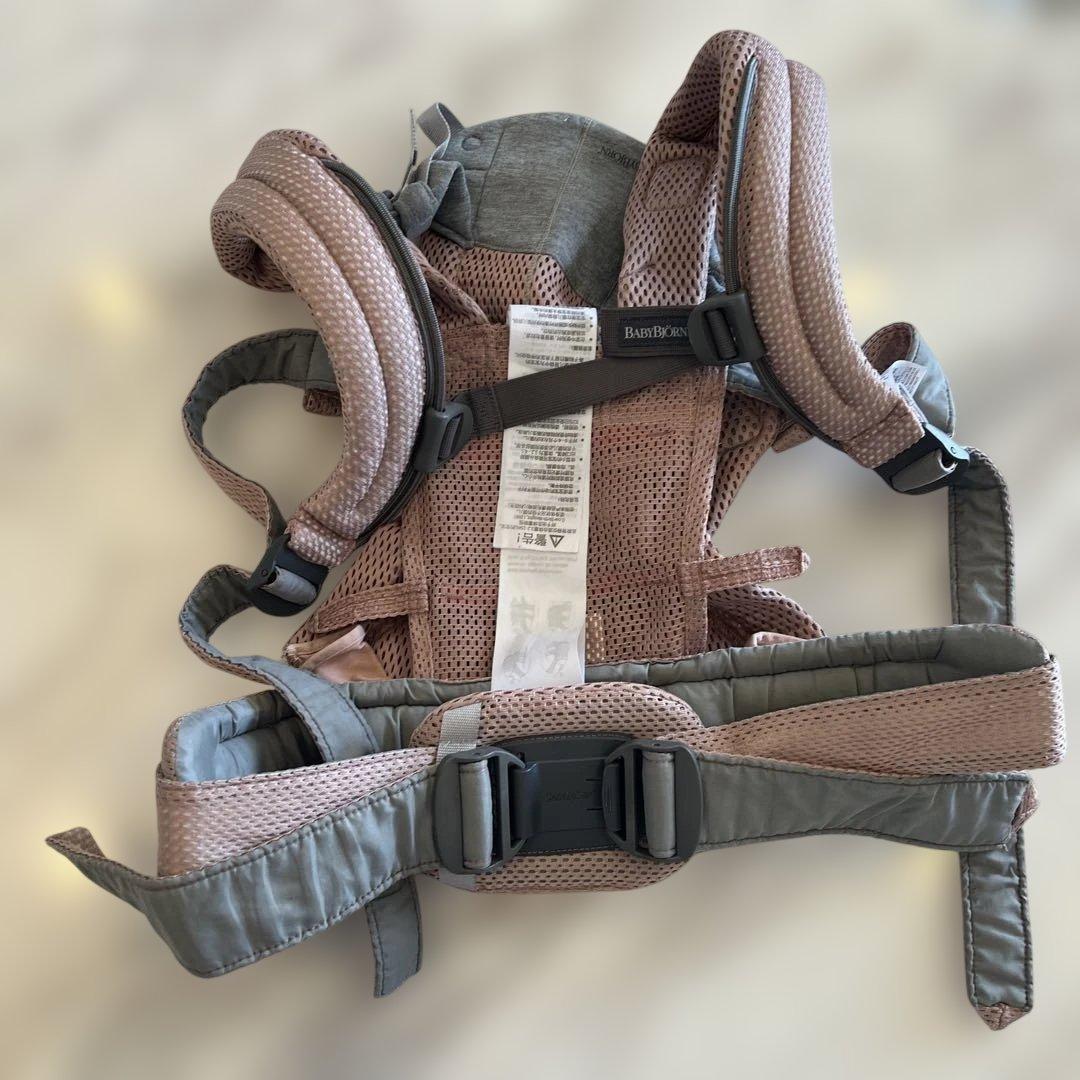 取扱説明書付き・箱付きベビービョルンダスティピンクキャリアおまけ付きスター柄