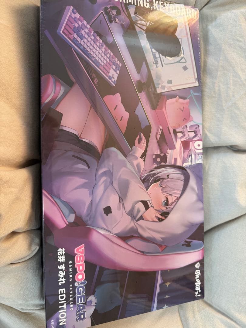 【 新品未開封 】【 即購入OK 】ぶいすぽ 花芽すみれ ゲーミング キーボード