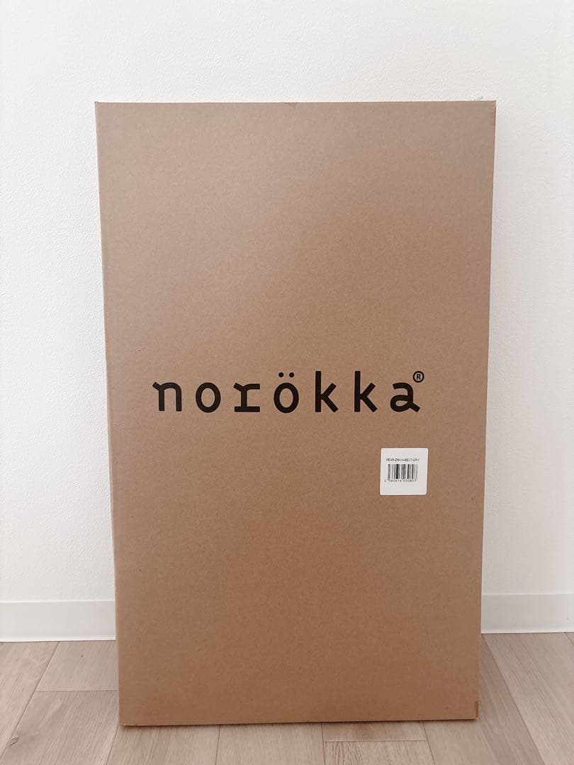 新品★norökka チャイルドシート レインカバー　自転車 後ろ ブルーグレー