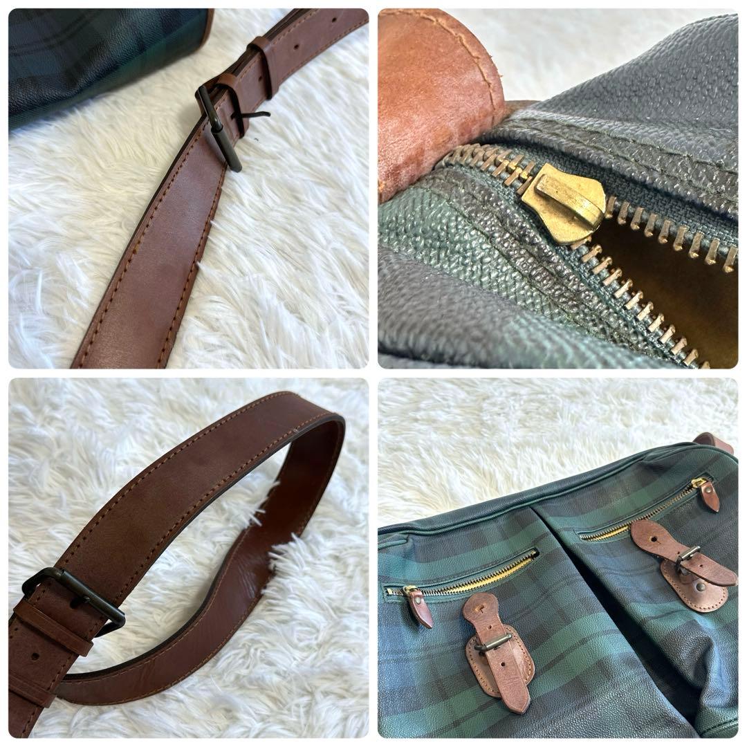 希少✨美品✨ポロラルフローレン ショルダーバッグ メッセンジャー グリーン 斜め