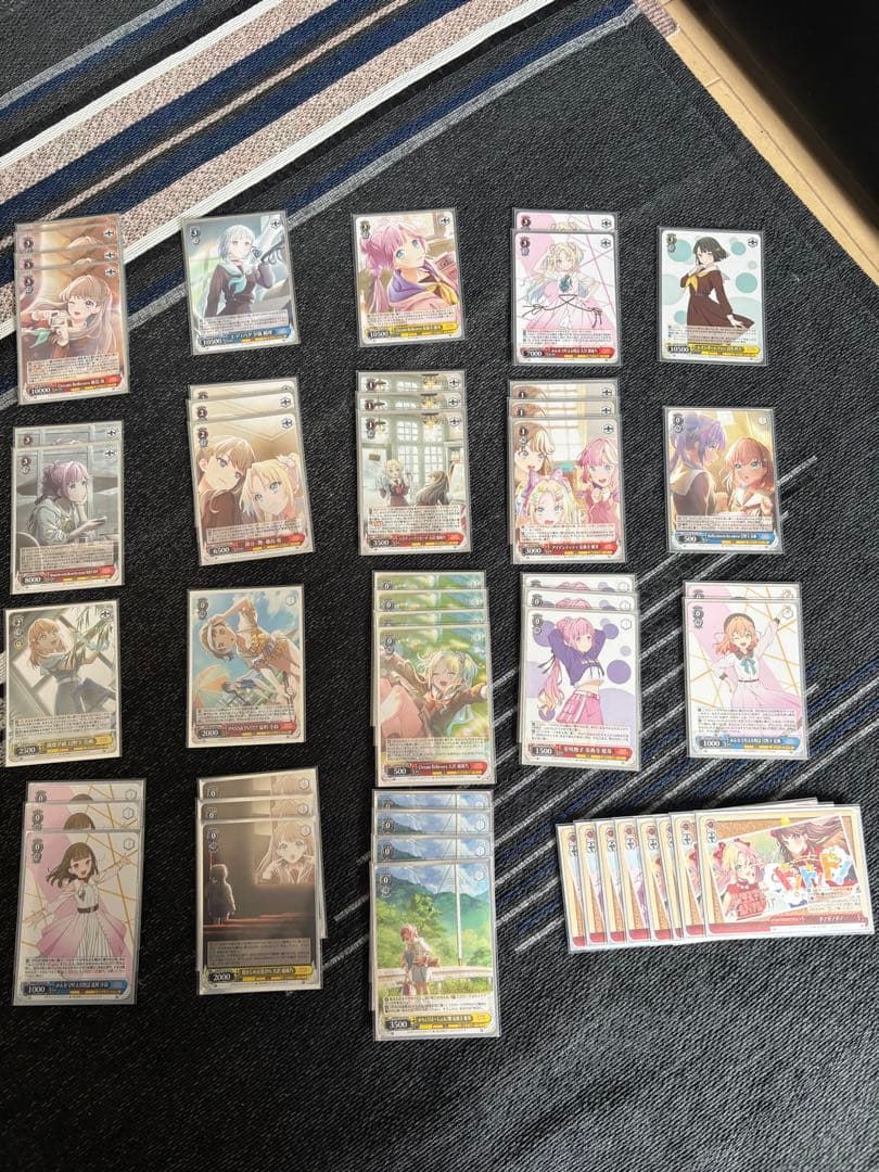 ヴァイスシュヴァルツ　蓮ノ空　8電源　デッキ＋パーツ