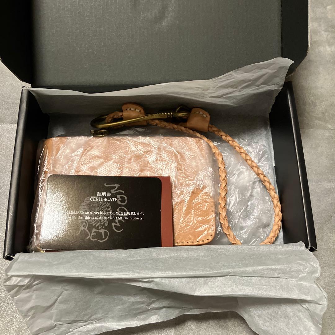 REDMOON REDREDRED サドルレザーミドルウォレット