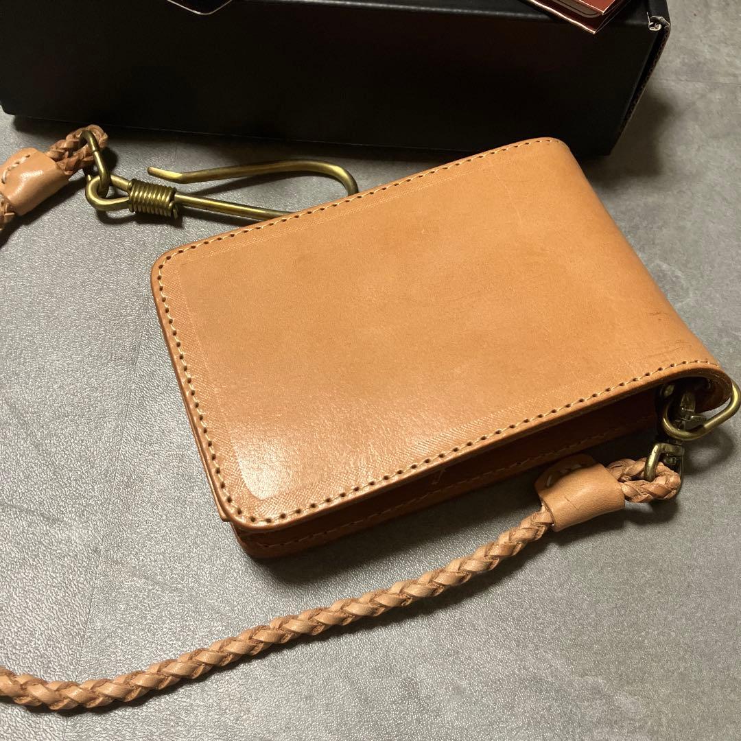 REDMOON REDREDRED サドルレザーミドルウォレット