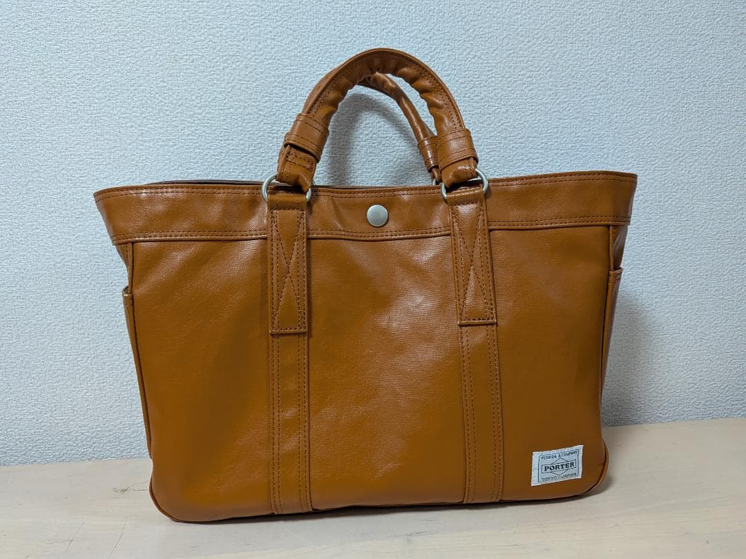 ポーター / フリースタイルトートバッグ<キャメル> [PORTER]