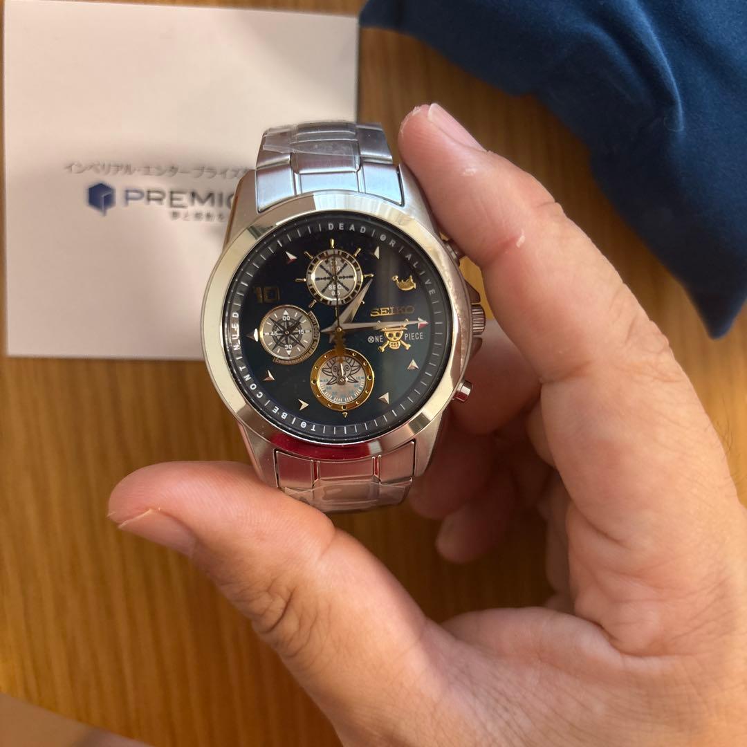 未使用品　【限定】SEIKO×ONE PIECE 1000話記念腕時計