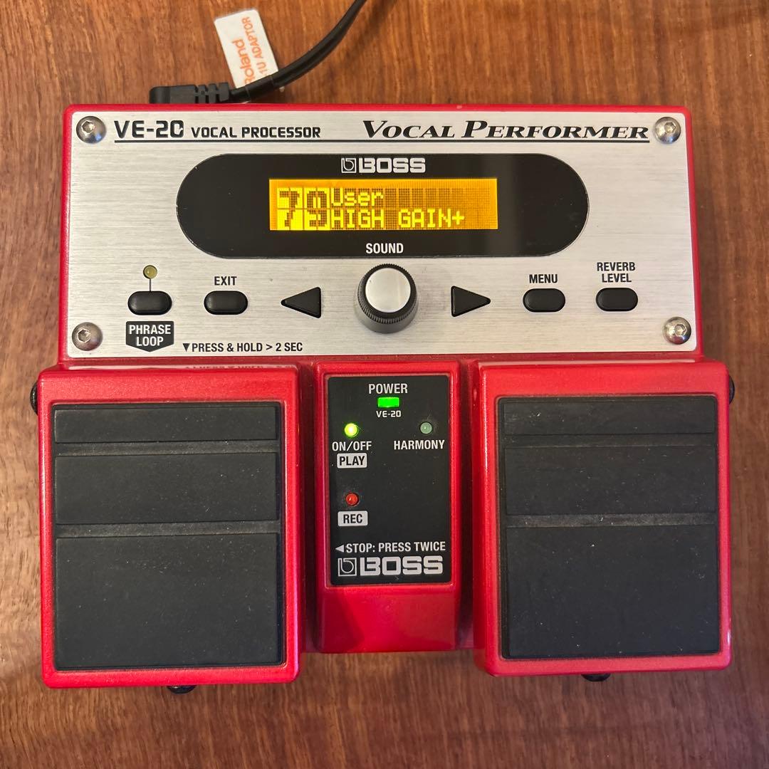 VE-20 BOSS ボーカル用エフェクター