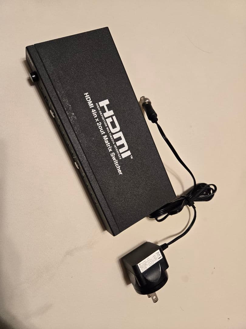【美品】HDMI 1.4 4×2ポート切替器