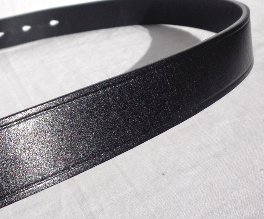 N.HOOLYWOOD エヌハリウッド COMPILE ブライドルレザーベルト黒