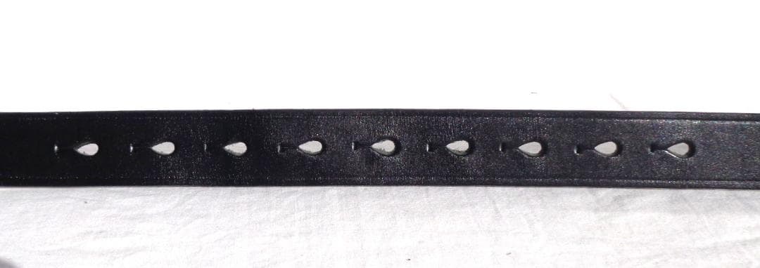 N.HOOLYWOOD エヌハリウッド COMPILE ブライドルレザーベルト黒