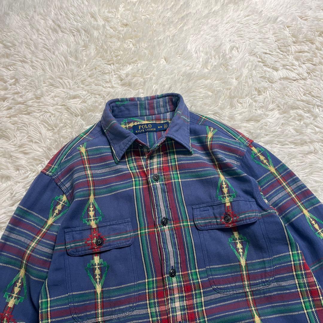 トップス POLO RALPH LAUREN Native Stitch Flannel