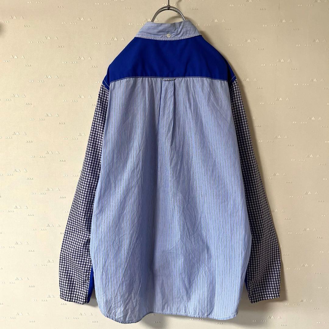 希少 古着 コムデギャルソン ガンリュー アーカイブ ナイロン シャツ
