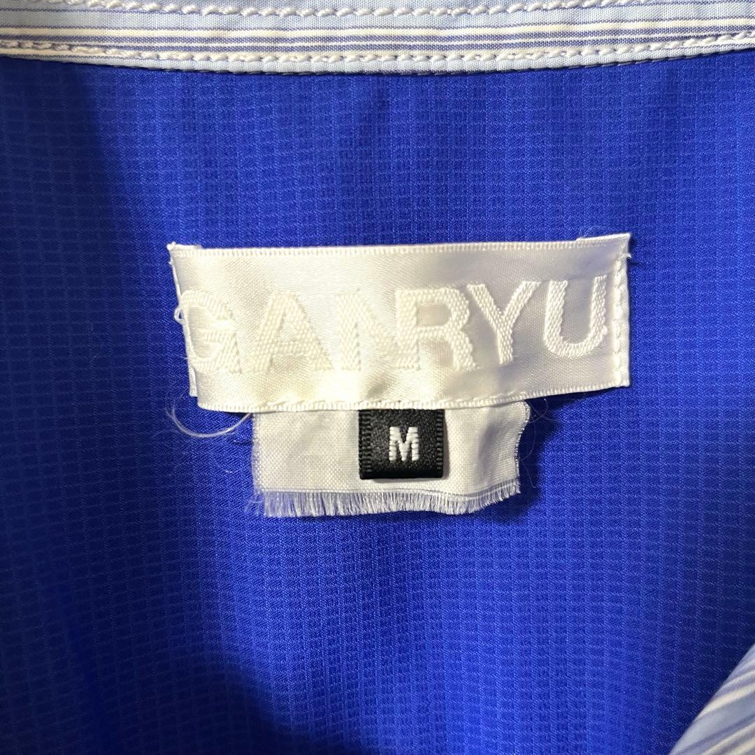 希少 古着 コムデギャルソン ガンリュー アーカイブ ナイロン シャツ