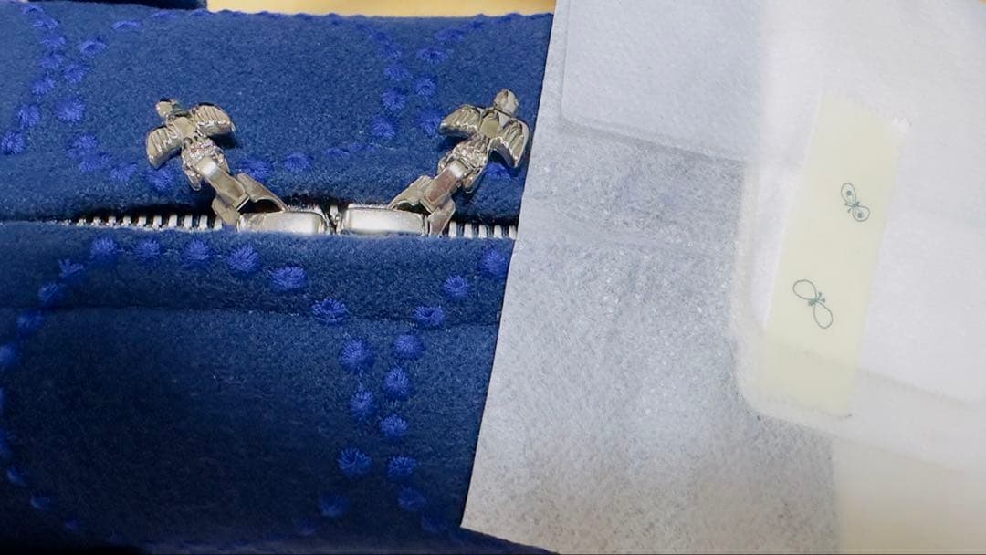 【未使用・タグ付】ミナ ペルホネン tambourine マトカバッグ ネイビー