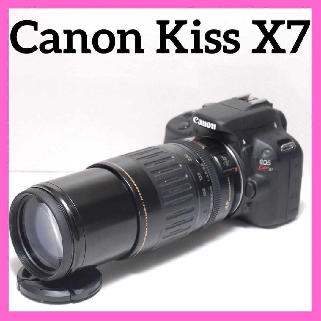 超望遠レンズデビューに✨CANON KISS X7✨シングルレンズ✨動画撮影も✨