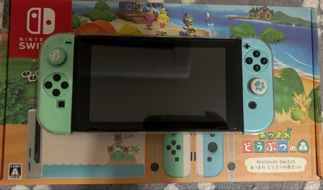 Nintendo Switch どうぶつの森セット 完品 本体ケース付き