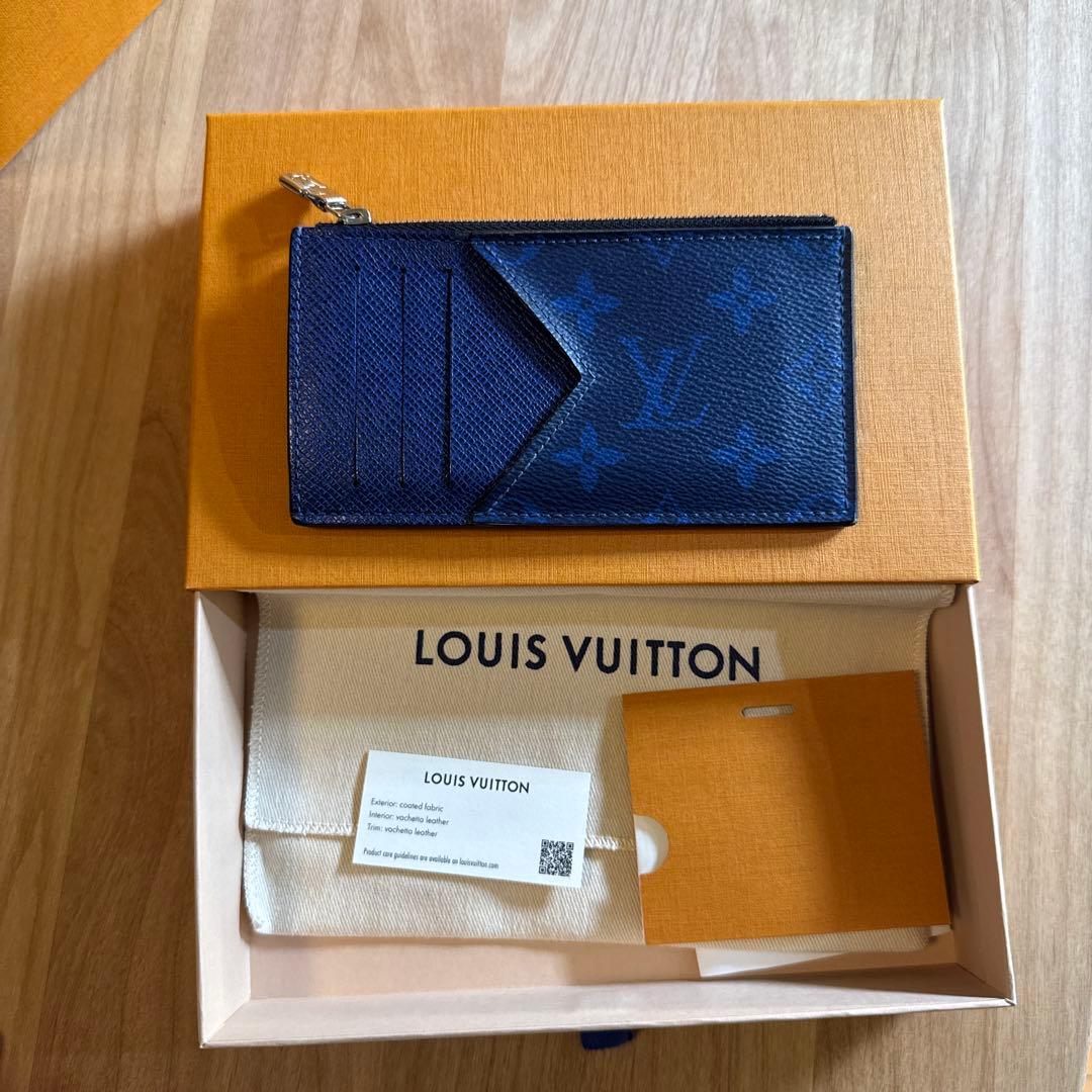Louis Vuitton ネイビー カード・ホルダー