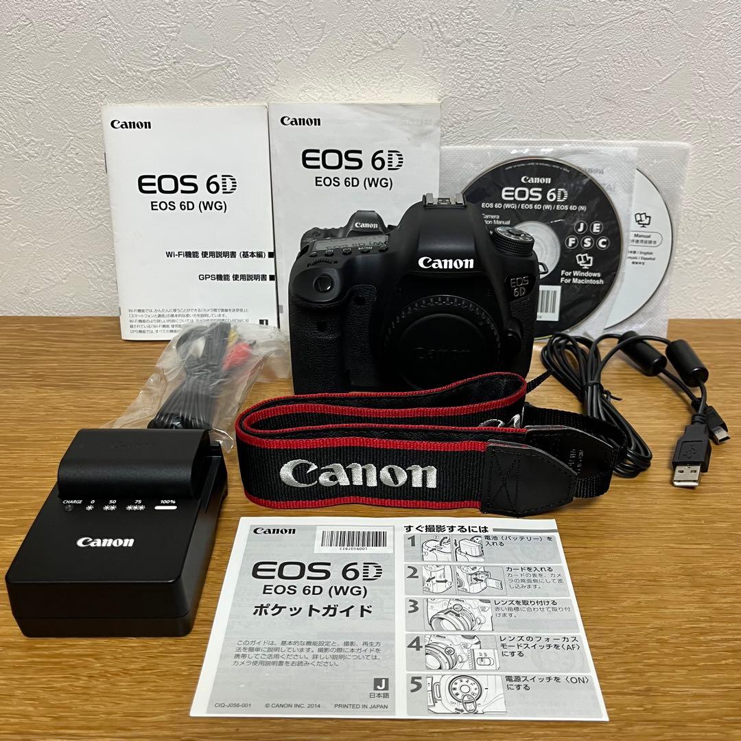 Canon EOS 6D 中古 デジタル一眼レフ 元箱付き
