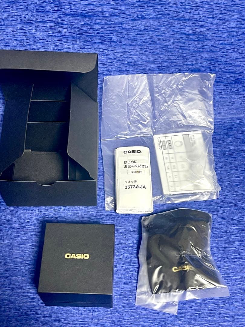 CASIO リングウォッチ CRW-001-1JR シルバー