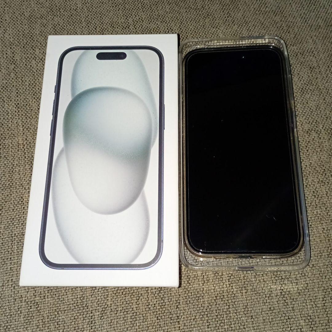 iPhone15 256GB SIMフリー バッテリー最大容量100%