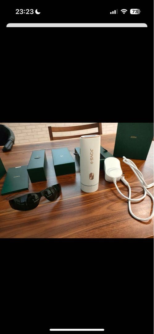 JOVS dora 脱毛器　数回使用