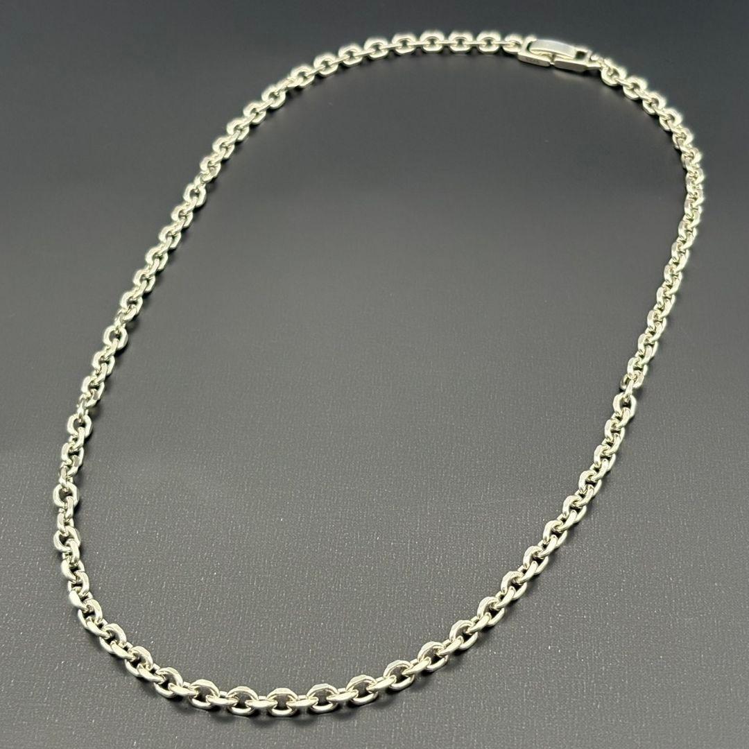 シルバー 925 S925 アンカー チェーン ネックレス 銀 シンプル