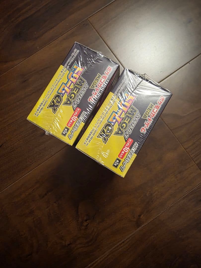 ポケモンカードゲーム MEGA ドリームEX 2BOX 未開封　シュリンク付き