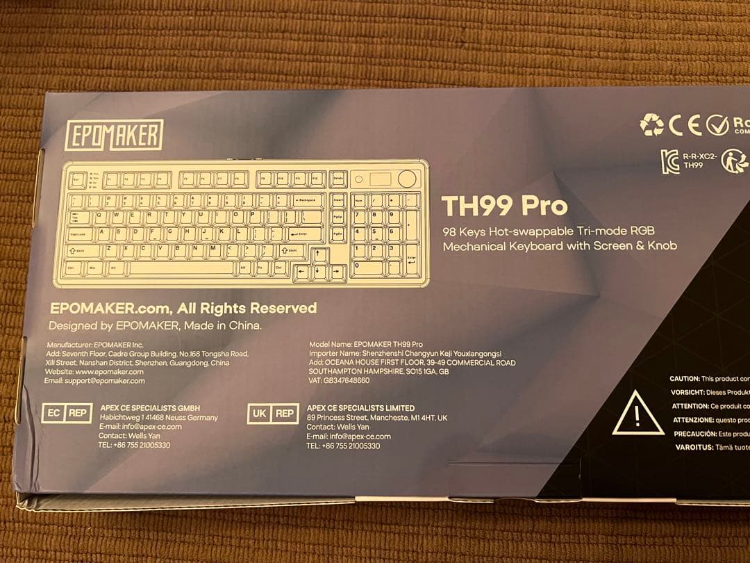 Epomaker TH99 Pro エポメーカー日本語配列　メカニカルキーボード