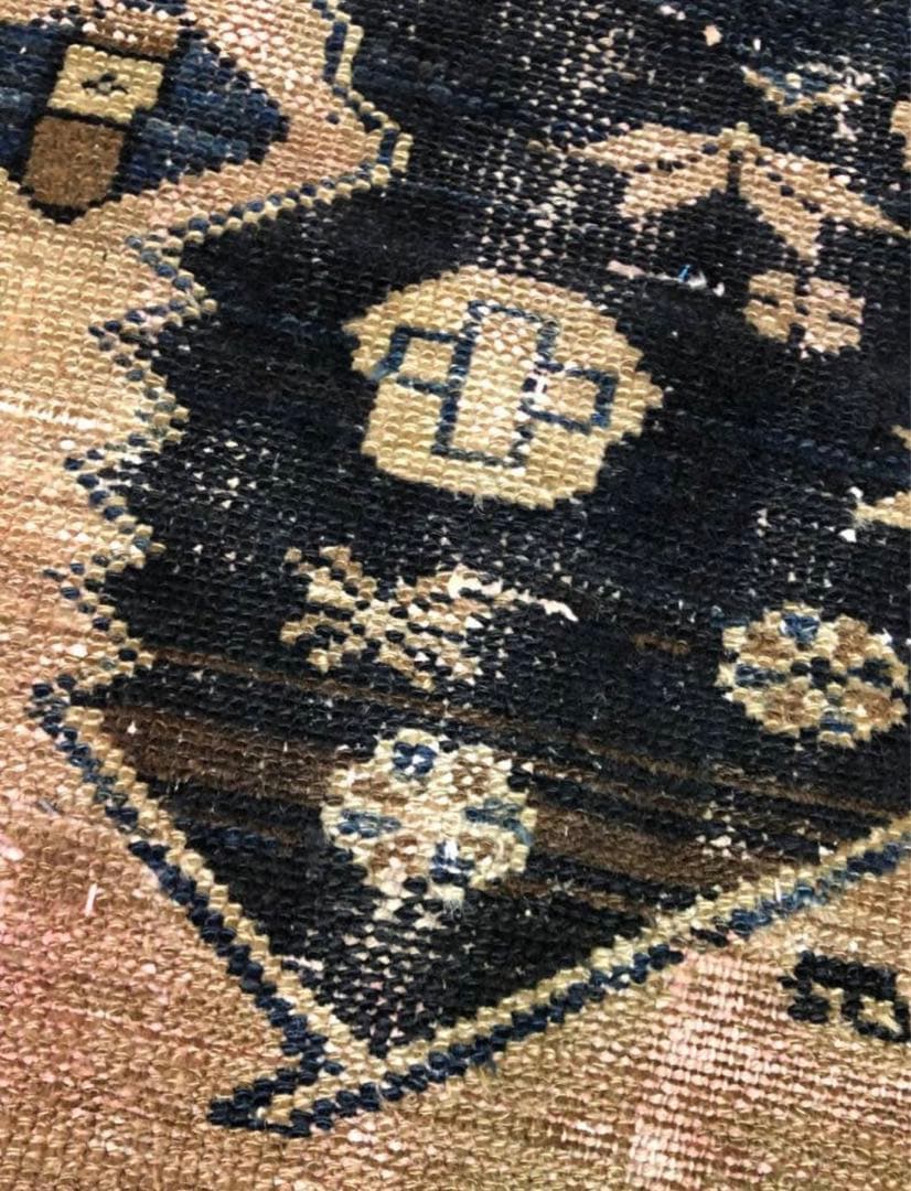 ペルシャ絨毯 ヴィンテージラグ 202×132cm 手織り オールドpersia