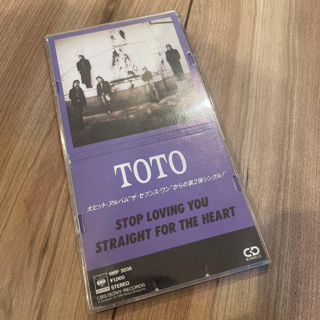 洋楽 TOTO stop loving you 3 inch CD 8cm