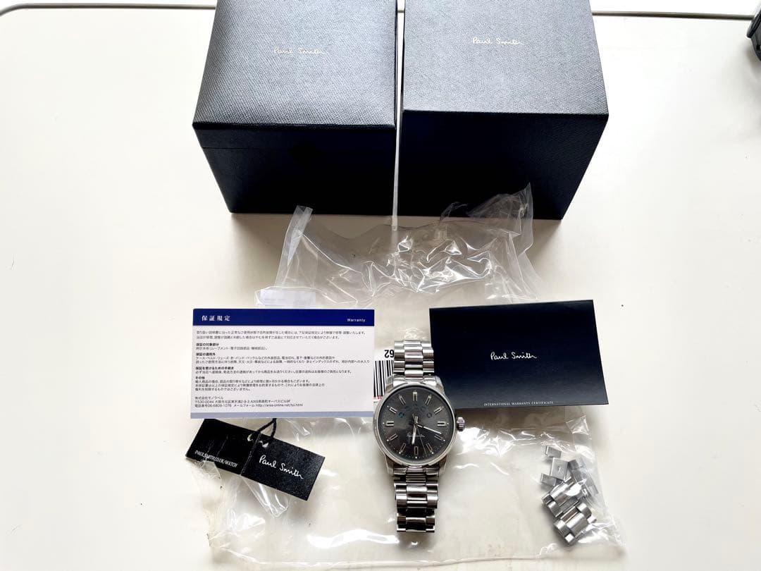 Paul Smith アナログ腕時計 グレー