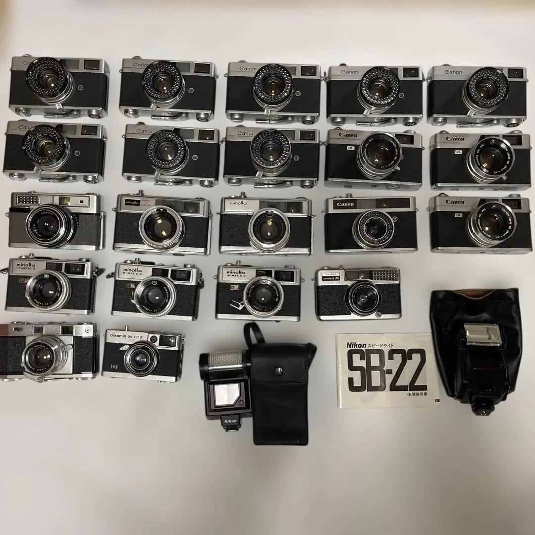 Canon Canonet 他レンジファインダー まとめ