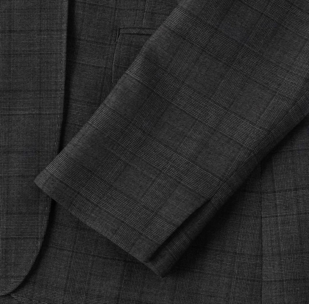 新品⭐️AOKI × ジュンコシマダ ハイクオリティ グレーチェック 高品質