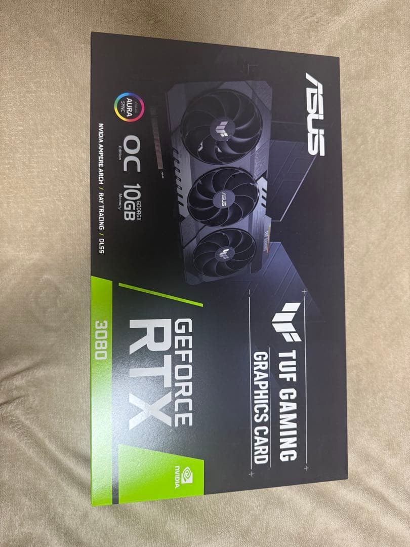 Green　ASUS TUF RTX 3080 OC 10GB