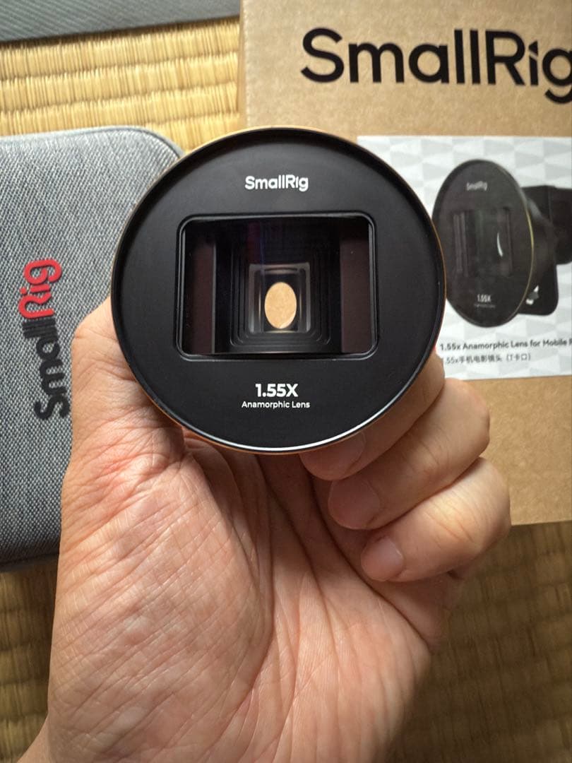 新品同様　SmallRig 1.55X アナモルフィックレンズ