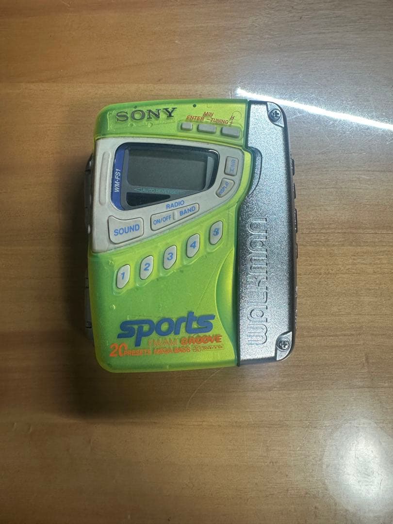 【レストアベース】SONY ウォークマン WH-FS1 カセット不可