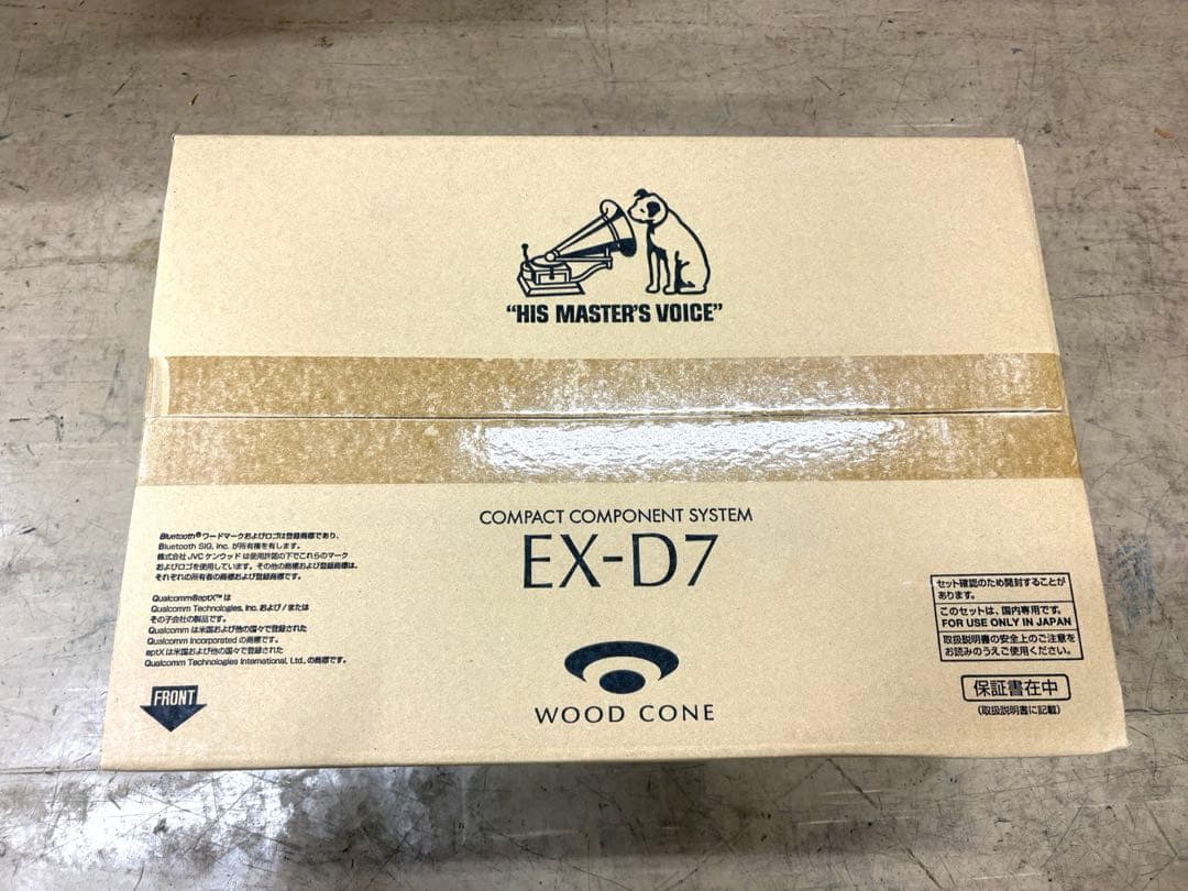 未開封COMPACT COMPONENT SYSTEM EX-D7 1.3.16