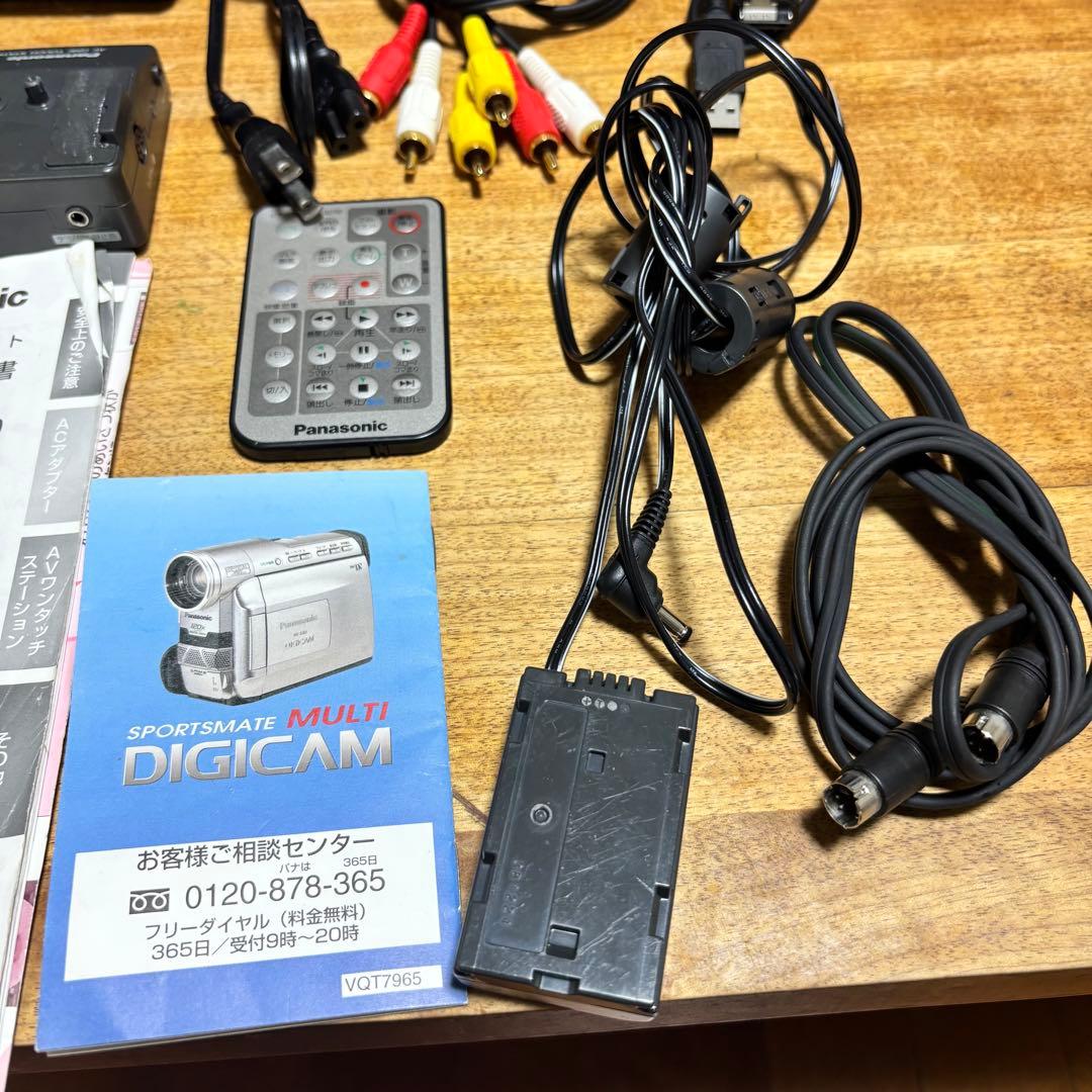 【Panasonic】パナソニック デジタル ビデオカメラ NV-DS9 完動品
