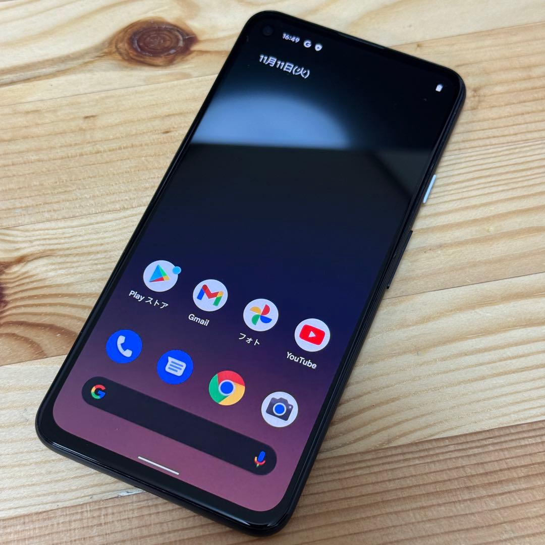 【SALE】Google pixel 4a 5G ブラック　本体のみ5225a