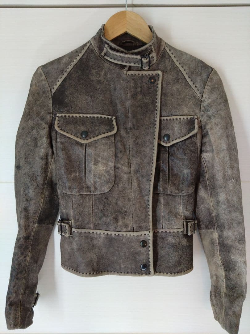 SPORTMAX レザージャケット