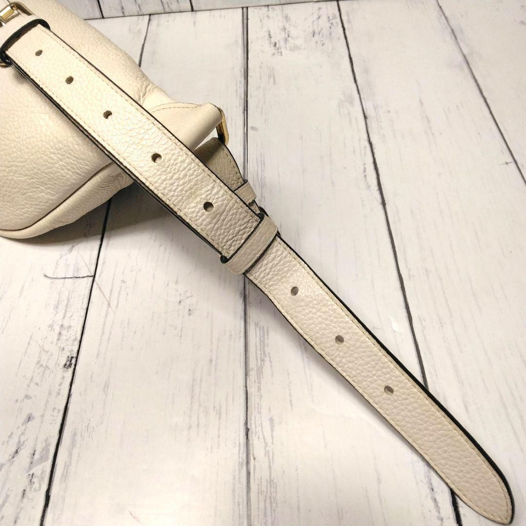 COACH　ウエストポーチ　シボ革　ロゴ　オールレザー　M1980-F48738