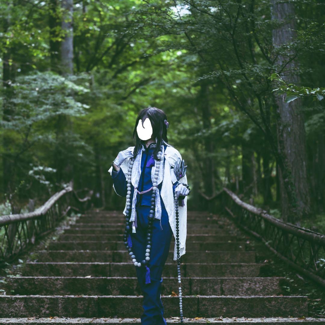 刀剣乱舞 数珠丸恒次 コスプレ 衣装 ウィッグ