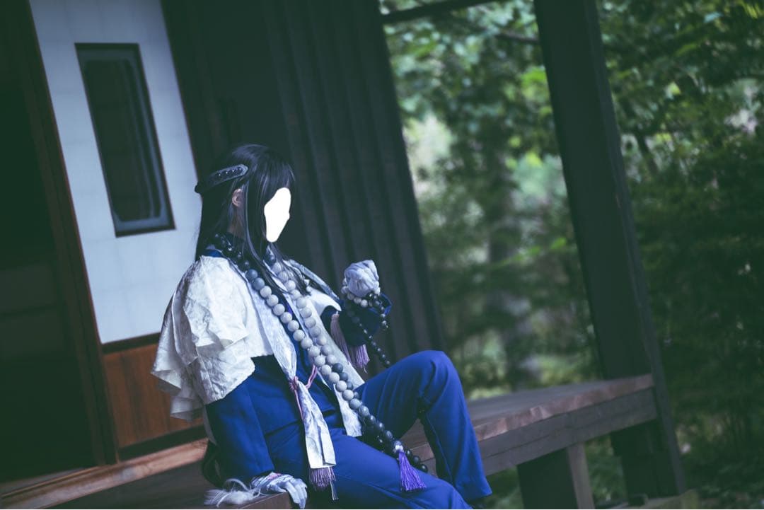 刀剣乱舞 数珠丸恒次 コスプレ 衣装 ウィッグ