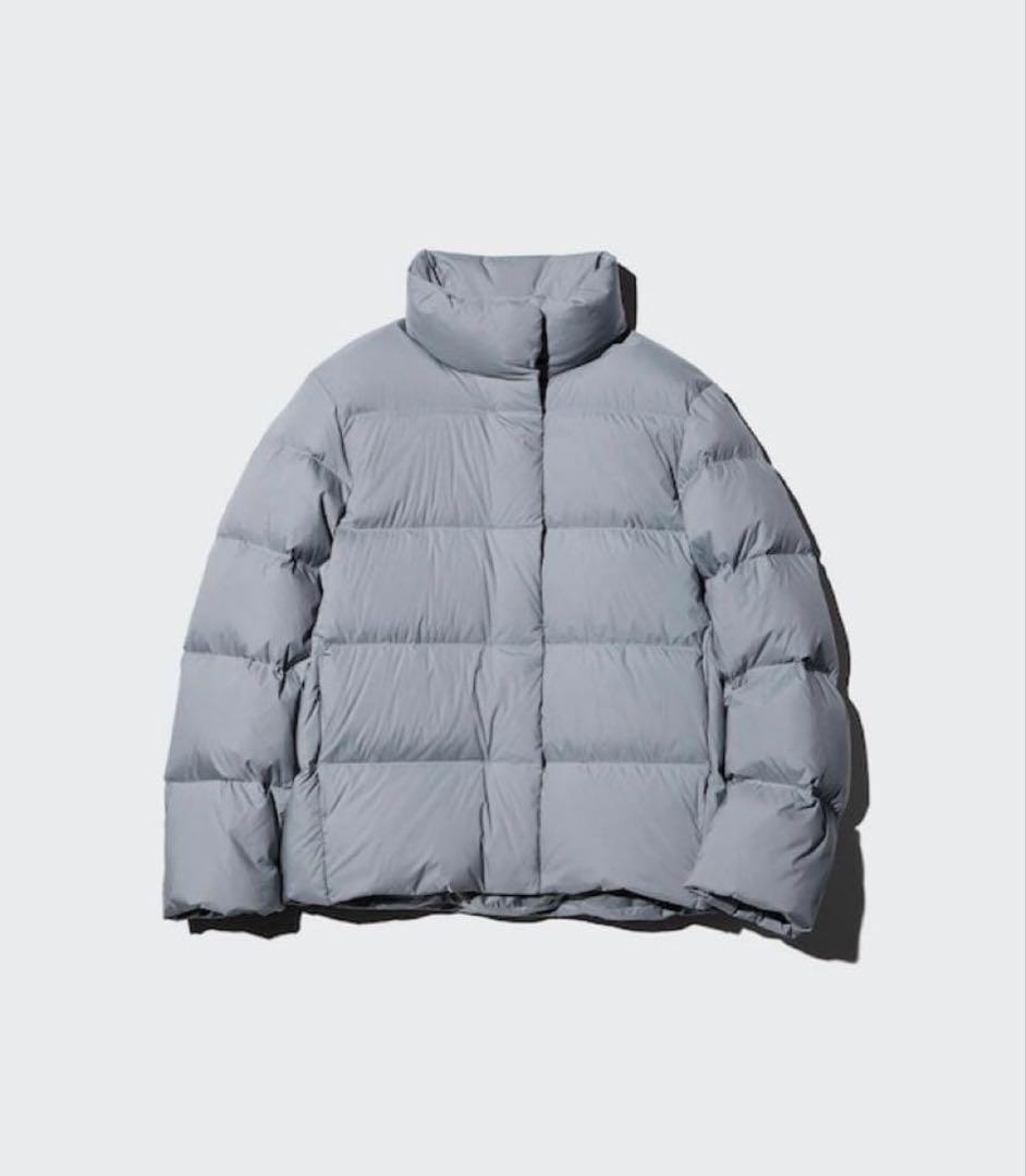 パウダーソフトダウンジャケット　BLUE Mサイズ